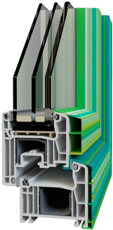 Профильная система Ortex с алюминиевыми накладками DECOREX
